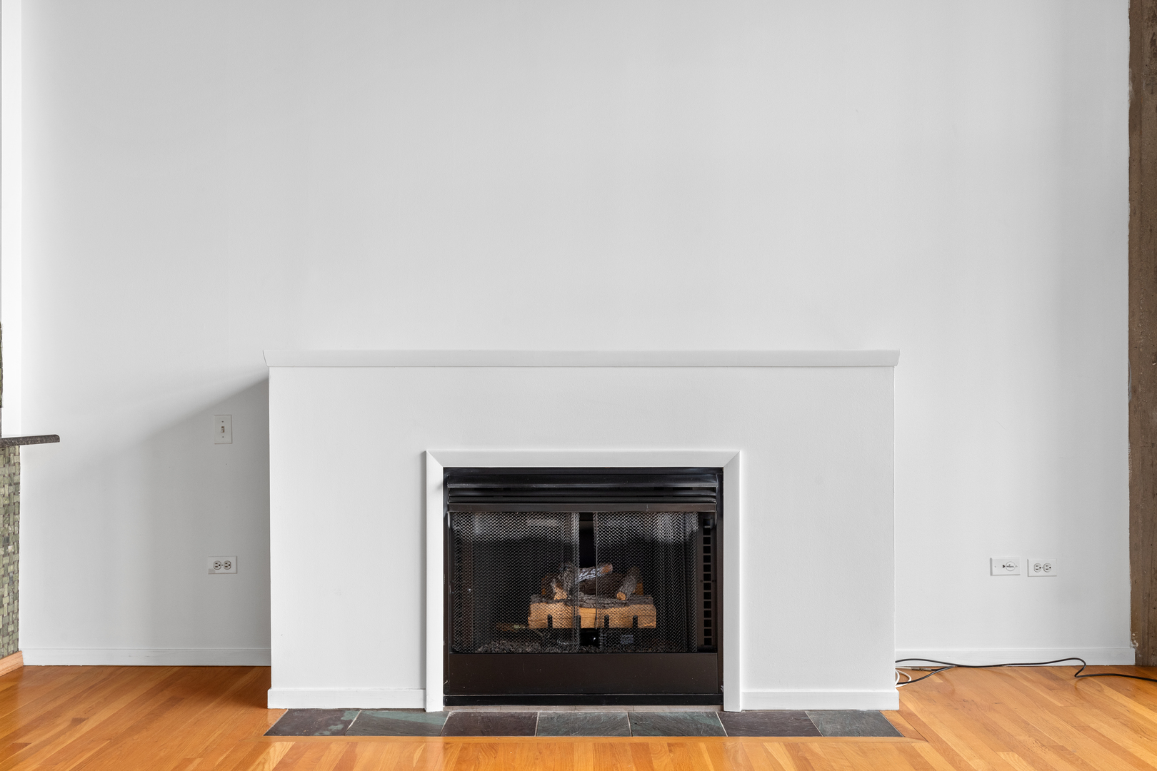 1727 South Indiana Avenue, Unit 319 Chicago, IL 60616 - Photo 15 of 21 a view of a bedroom with a bed and wooden floor