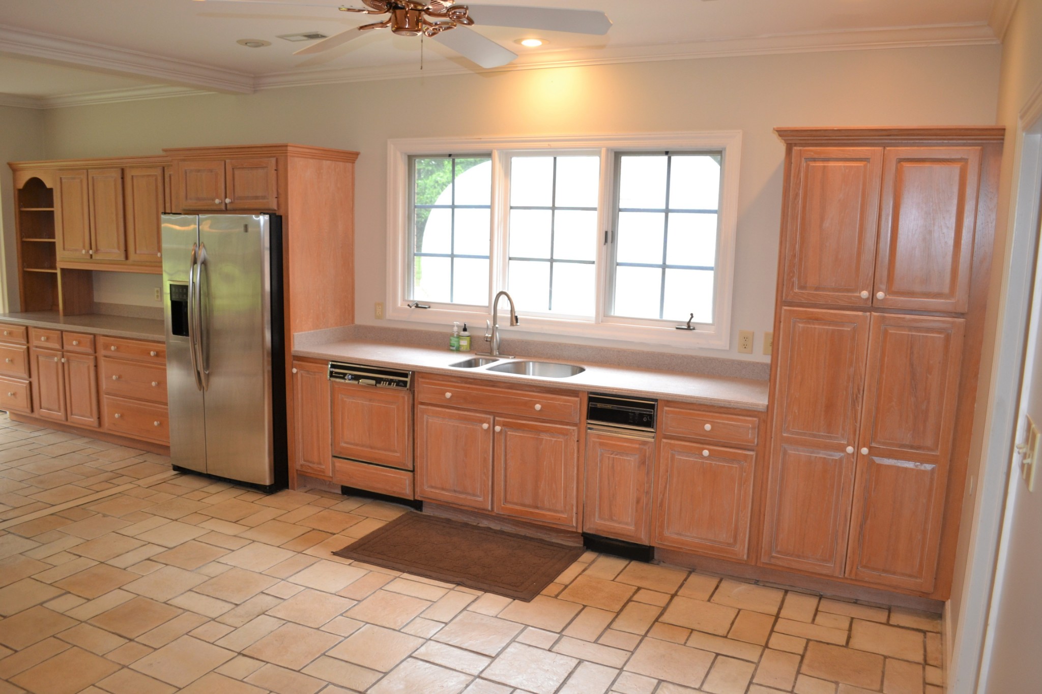 340 Shady Grove Road Flintville, TN 37335 - Photo 9 of 34 a kitchen with stainless steel appliances granite countertop a refrigerator and a sink