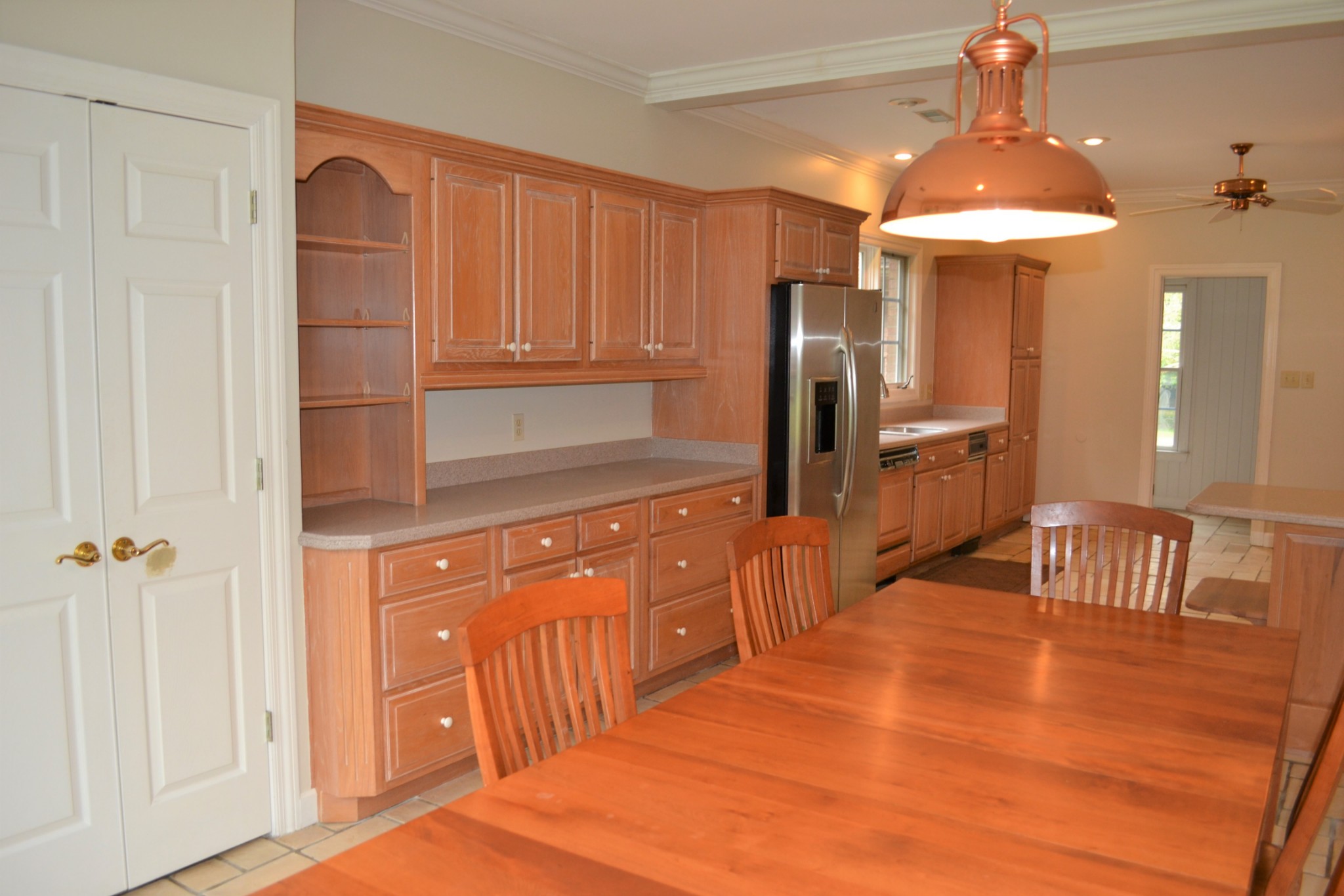 340 Shady Grove Road Flintville, TN 37335 - Photo 10 of 34 a kitchen with stainless steel appliances granite countertop a refrigerator and a stove top oven