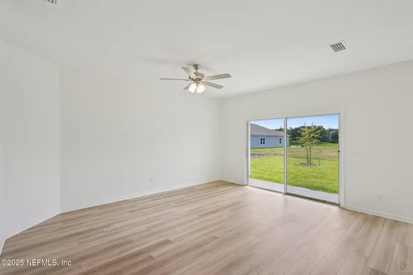 wooden floor in an empty room