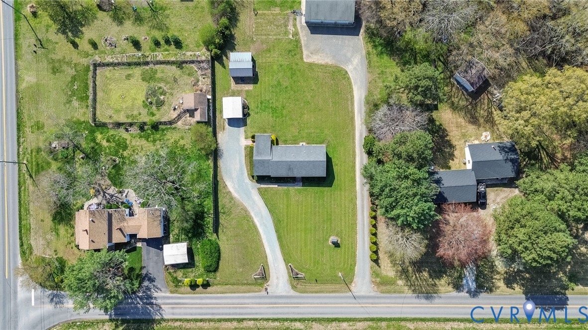 3411 Spring Run Road Mechanicsville, VA 23111 - Photo 39 of 41 an aerial view of a house