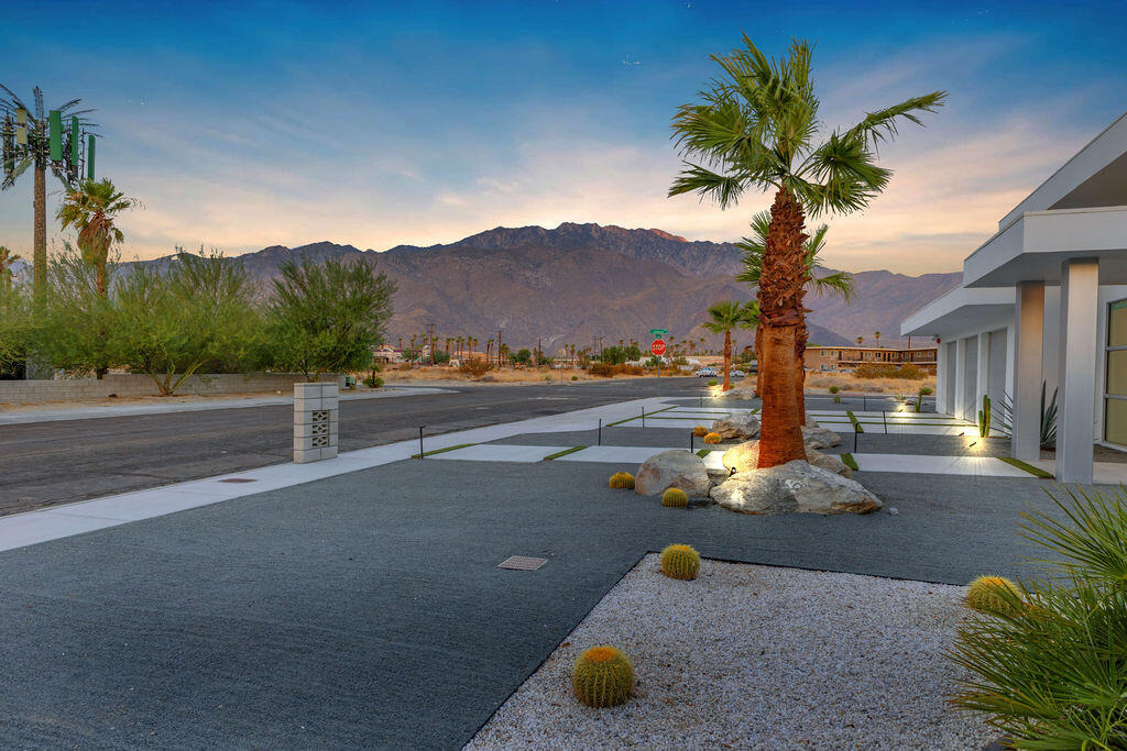 2100 East Sahara Road Palm Springs, CA 92262 - Photo 93 of 117 a view of a street with palm trees