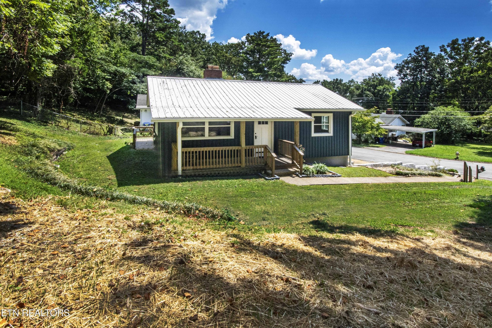 110 Delmar Circle Oak Ridge, TN 37830 - Photo 35 of 38 a view of a house with backyard and garden