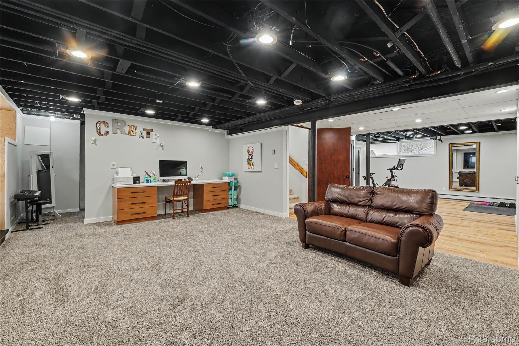312 Terry Avenue Rochester, MI 48307 - Photo 45 of 63 Finished Basement