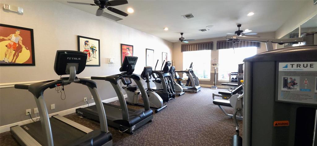 6898 Grenelefe Road Boynton Beach, FL 33437 - Photo 52 of 65 a view of a room with gym equipment