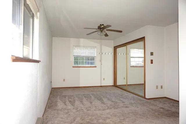 a view of a storage & utility room with stuff