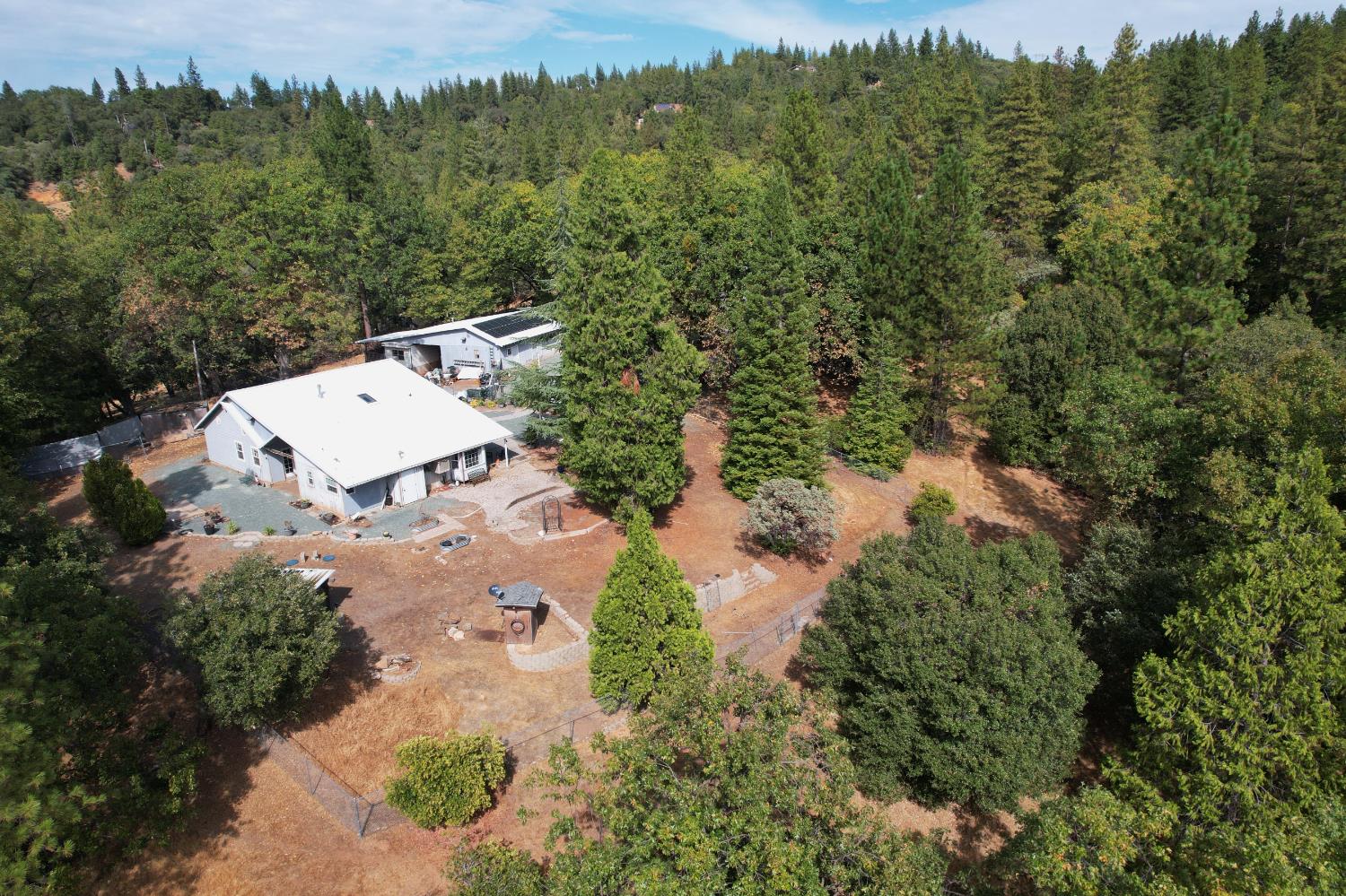 20480 Timber Ridge Road Pine Grove, CA 95665 - Photo 53 of 56 an aerial view of a house with mountain view