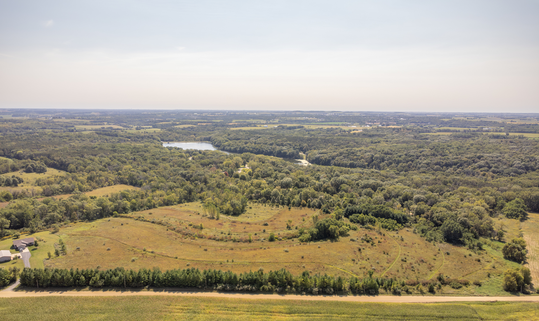 Tbd Tract C Pin Hook Road Lena, IL 61048 - Photo 5 of 6 an aerial view of mountain