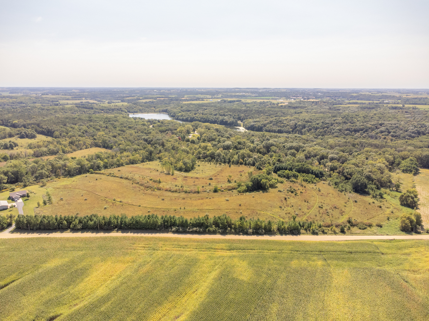 Tbd Tract C Pin Hook Road Lena, IL 61048 - Photo 6 of 6 an aerial view of ocean and trees