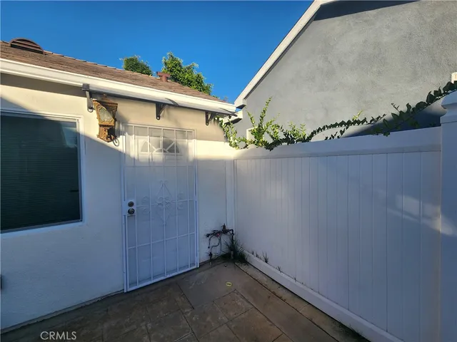 a view of a small space