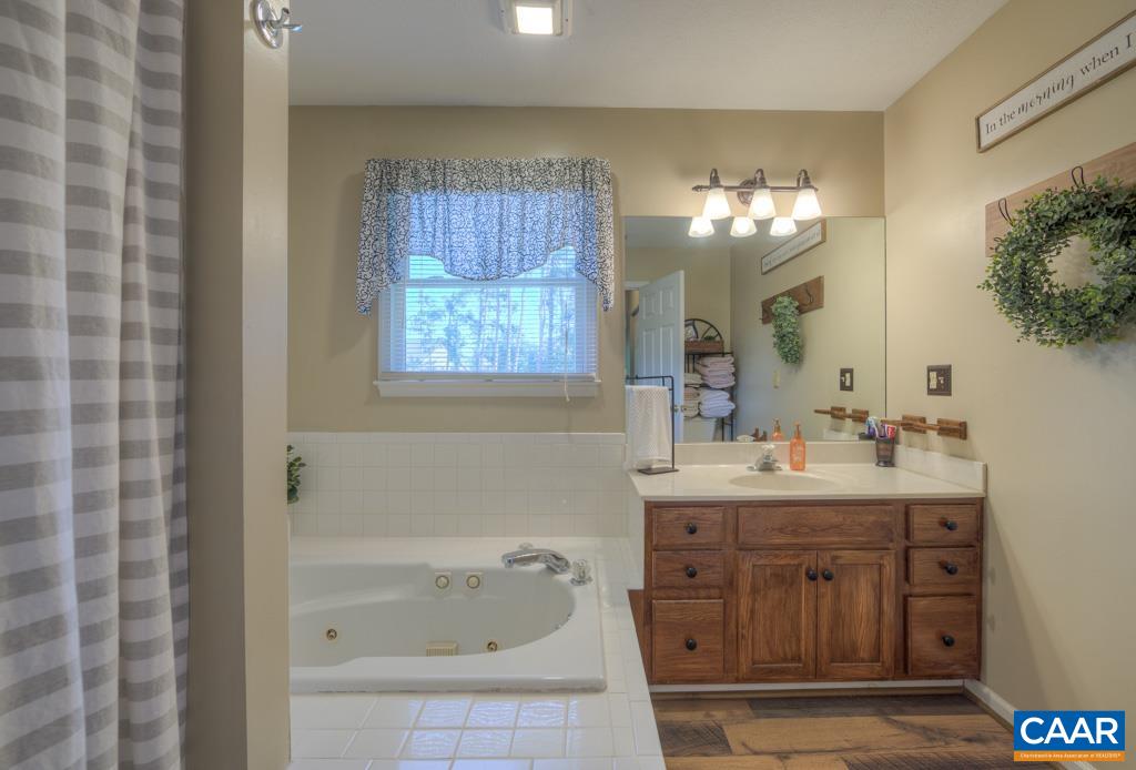 235 Spring Oaks Lane Ruckersville, VA 22968 - Photo 26 of 44 a bathroom with a tub sink and mirror