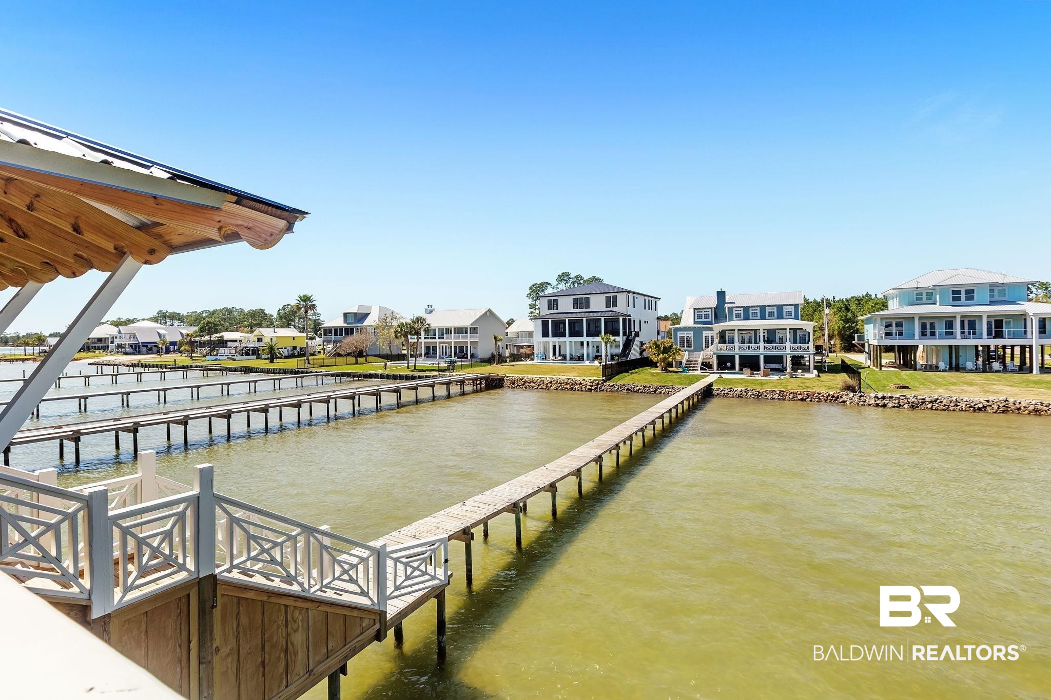 6434 County Road 95 Elberta, AL 36530 - Photo 76 of 99 Dock with a residential view and a water view