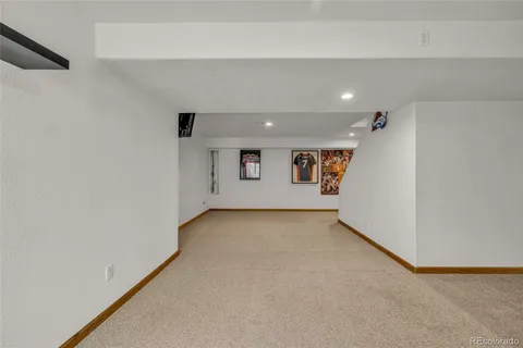 a view of empty room