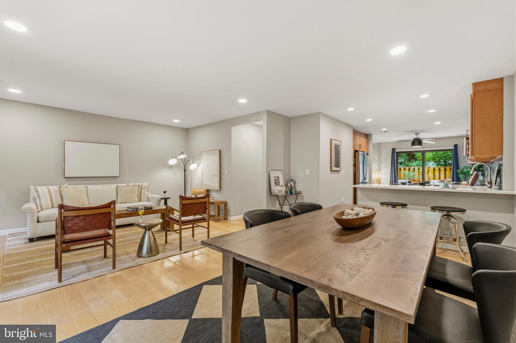 1953 Winterport Cluster Reston, VA 20191 - Photo 9 of 38 Kitchen opens to living/dining space