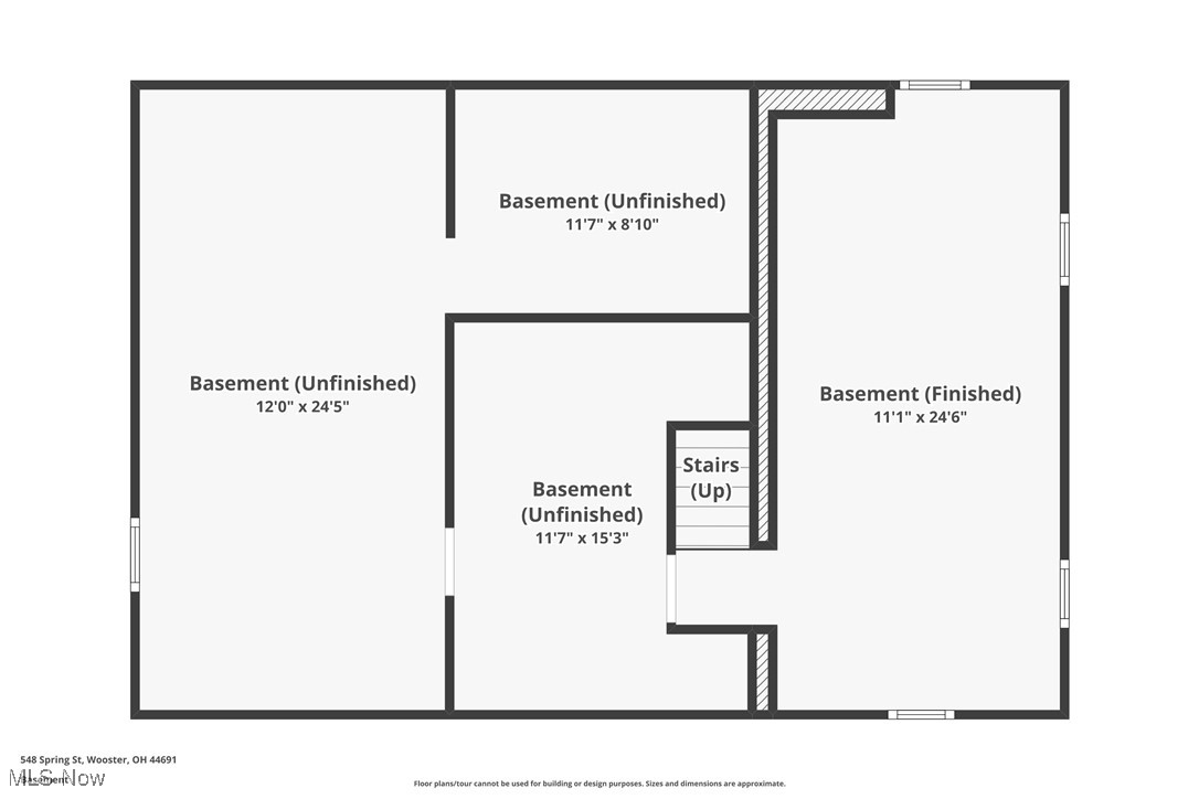 548 Spring Street Wooster, OH 44691 - Photo 34 of 45 View of room layout