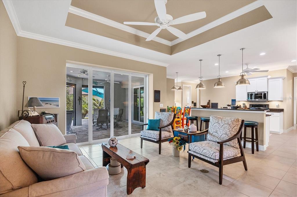 34 Brig Circle South Placida, FL 33946 - Photo 6 of 39 a living room with furniture and a table