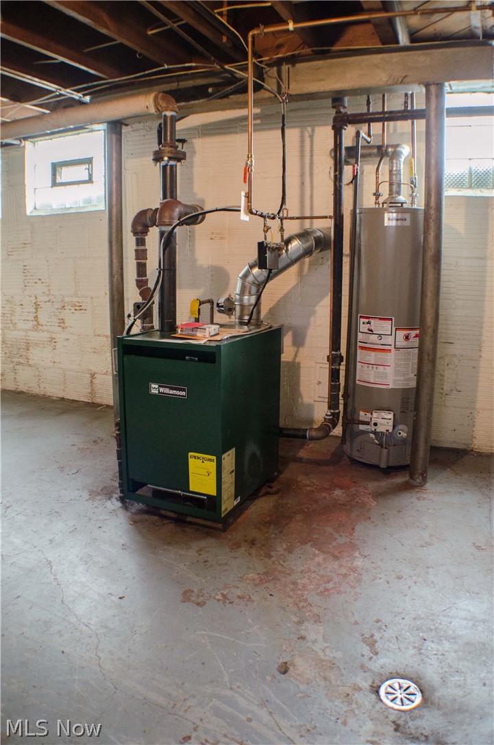 1123 Berwin Street Akron, OH 44310 - Photo 27 of 34 Newer Boiler and hot water tank