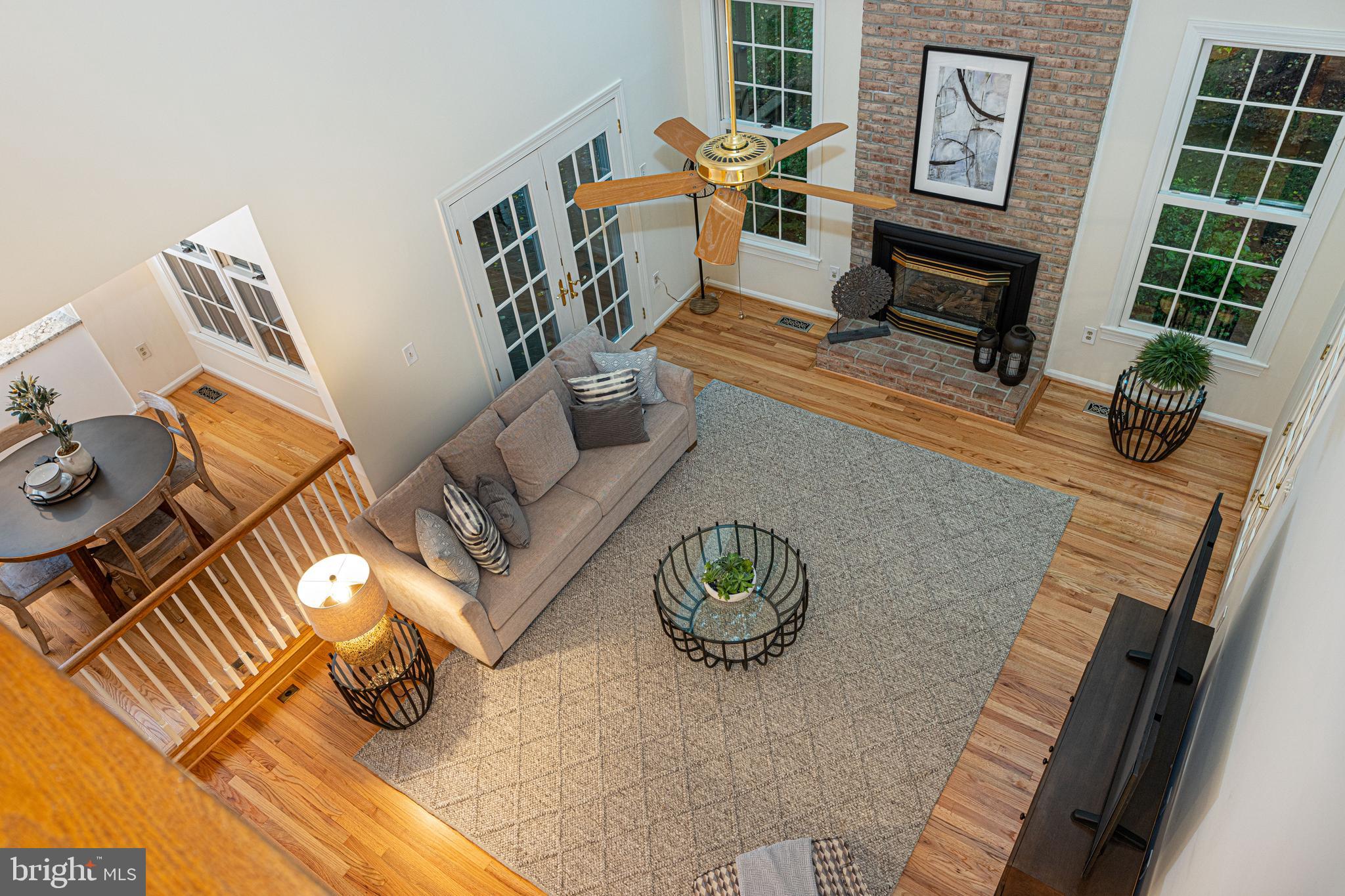 9702 Rambling Ridge Court Fairfax Station, VA 22039 - Photo 2 of 78 Stunning vaulted ceiling showcases the family room