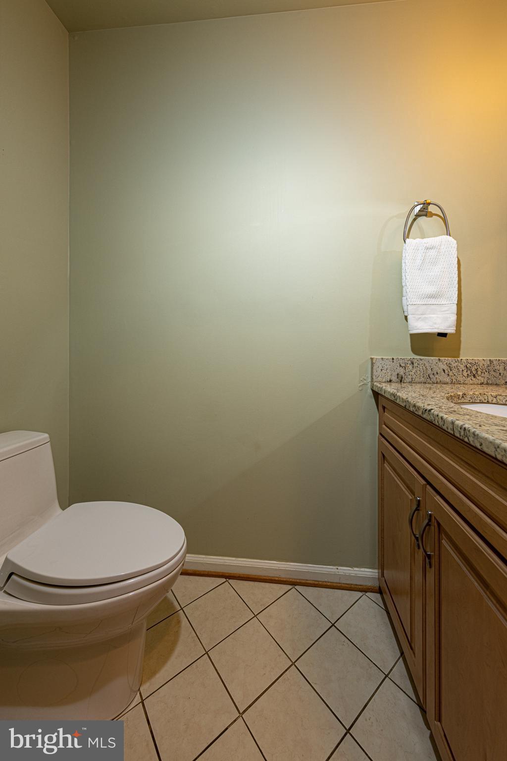 9702 Rambling Ridge Court Fairfax Station, VA 22039 - Photo 24 of 78 Main floor half bath with updated vanity & toilet