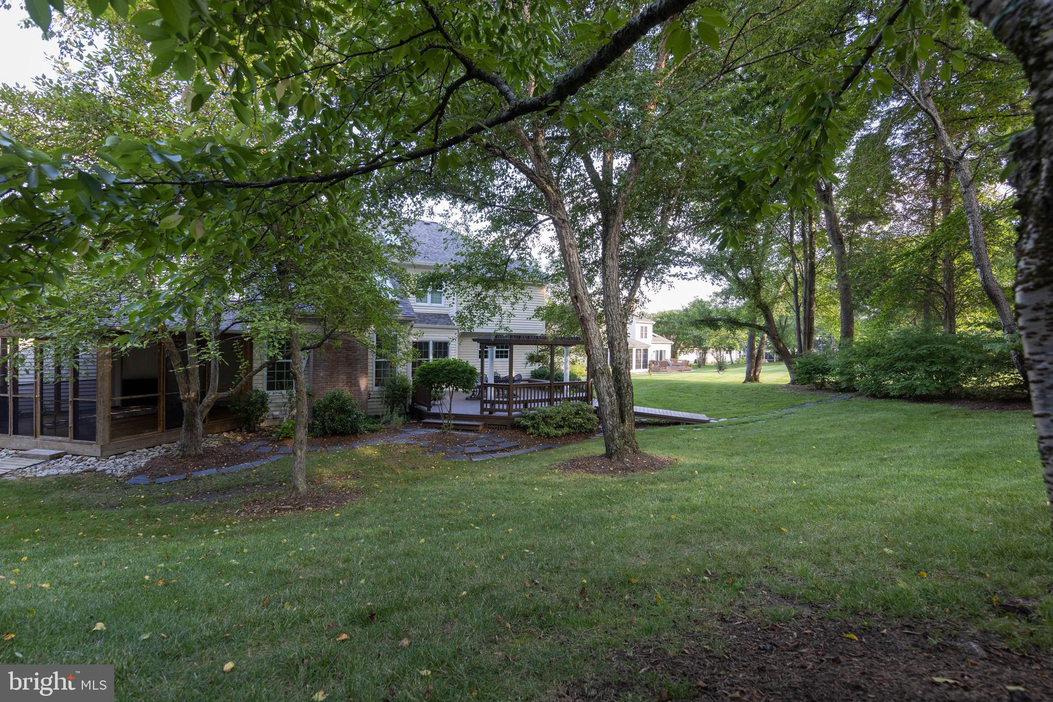 9702 Rambling Ridge Court Fairfax Station, VA 22039 - Photo 45 of 78 Note the lovely screened-in porch to the left