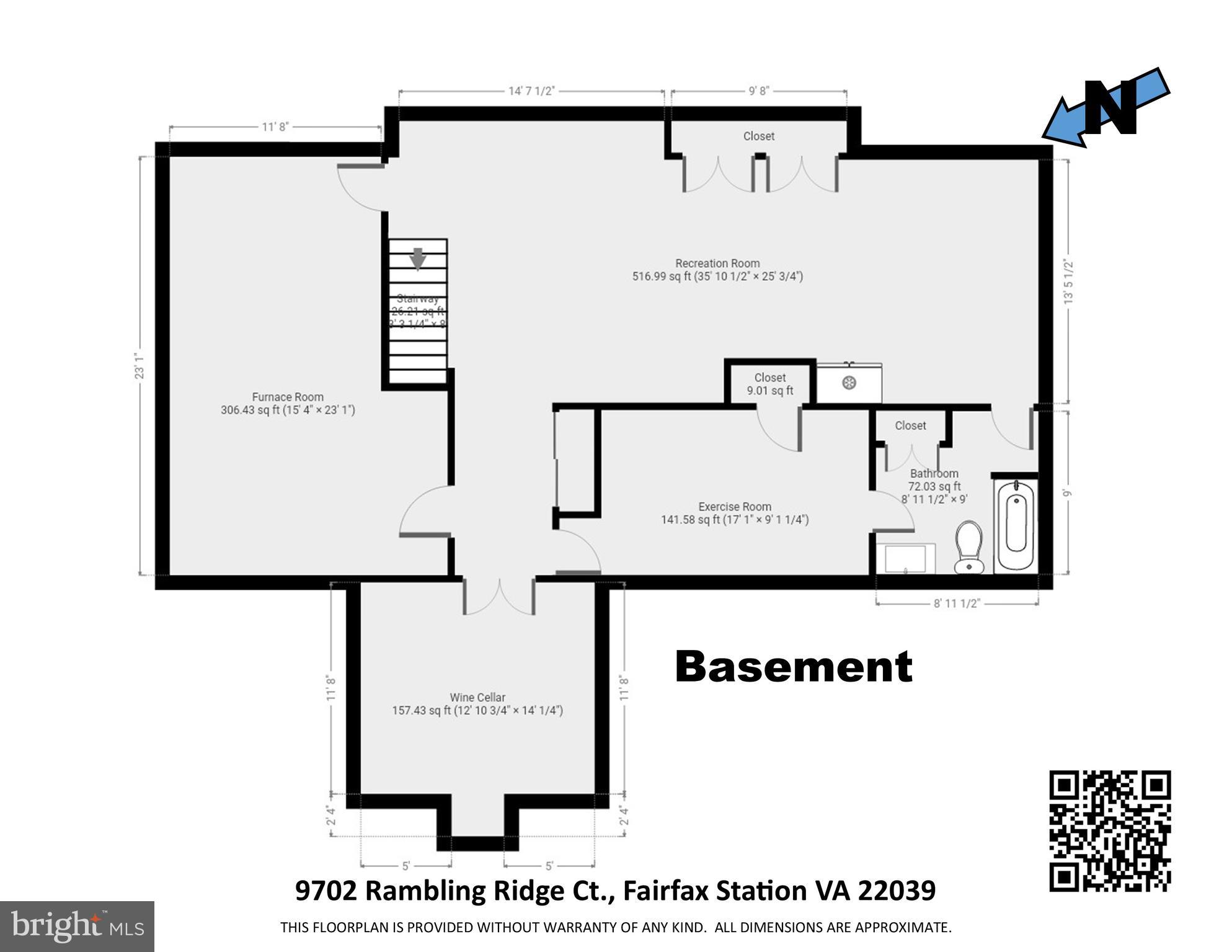 9702 Rambling Ridge Court Fairfax Station, VA 22039 - Photo 65 of 78 Lower Floor