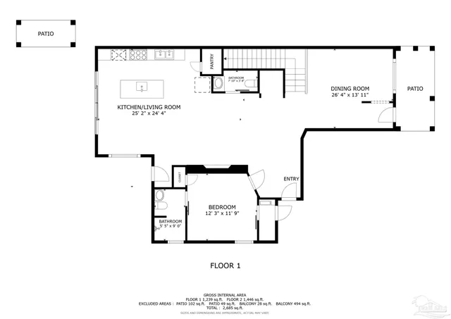 $925,000 | 522 West Belmont Street, Pensacola, FL 32501