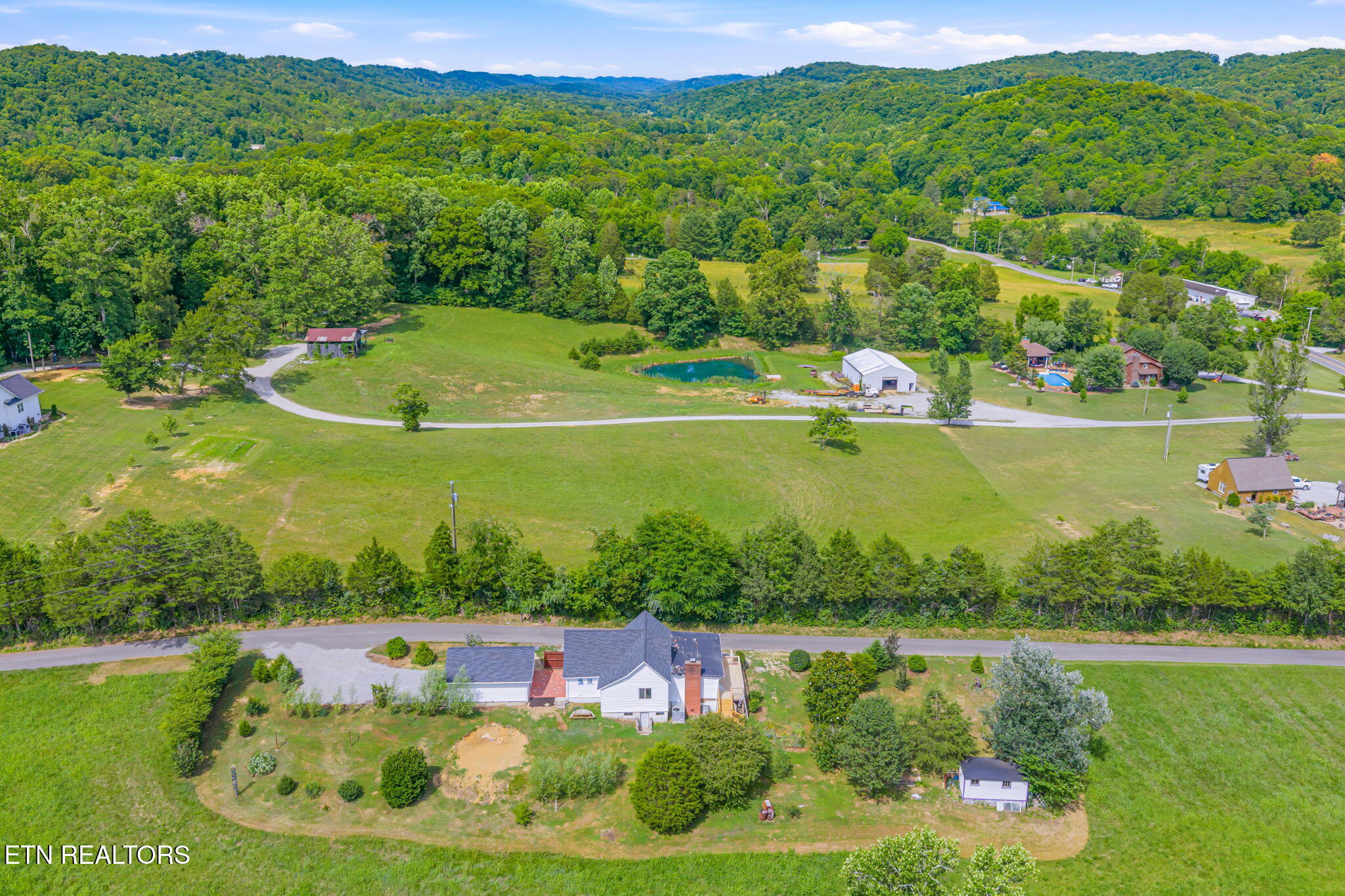 125 Ballard Lane Heiskell, TN 37754 - Photo 28 of 29 DRONE VIEW
