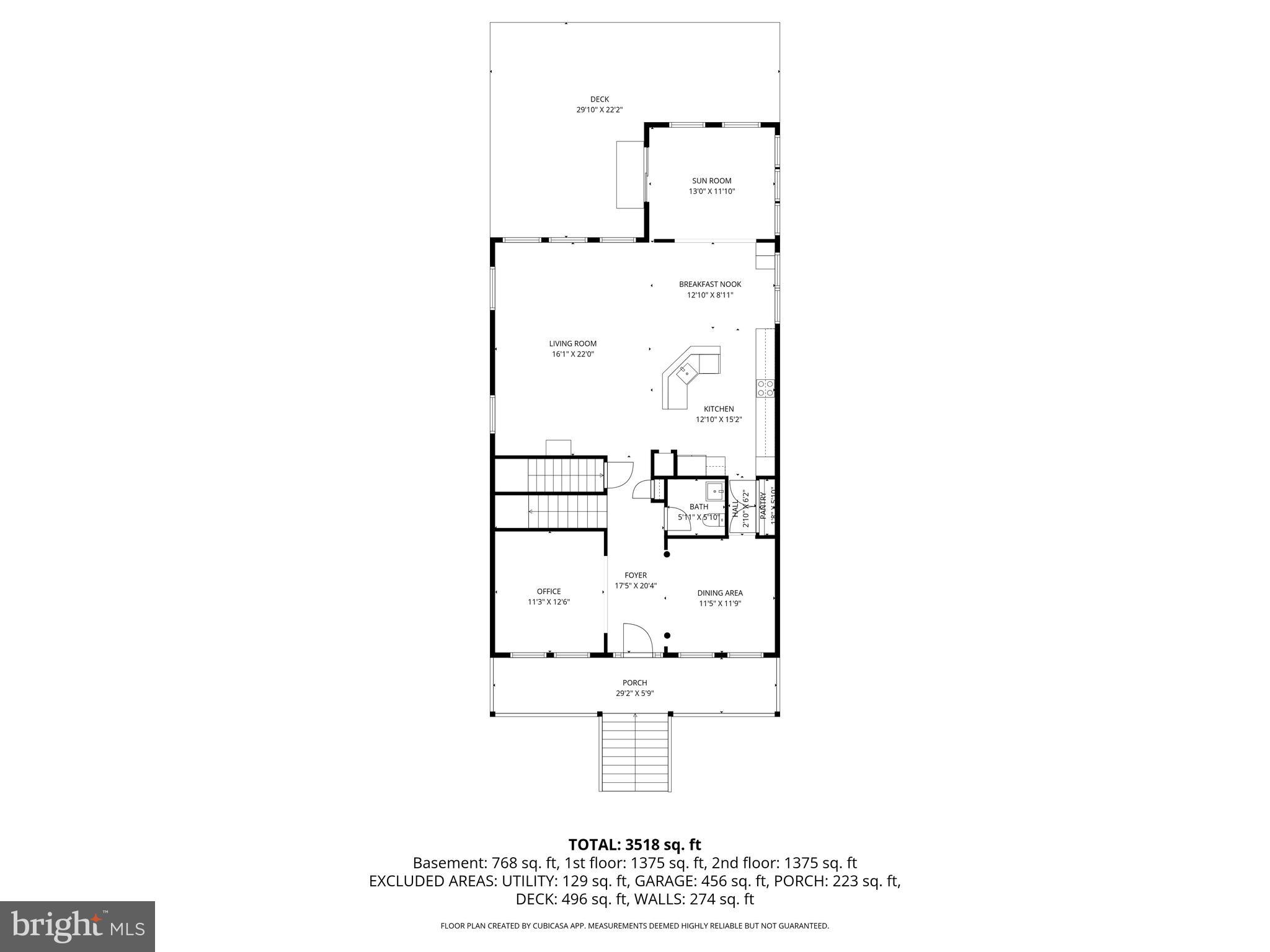 3112 Spring Drive Alexandria, VA 22306 - Photo 4 of 58 a picture of a floor plan