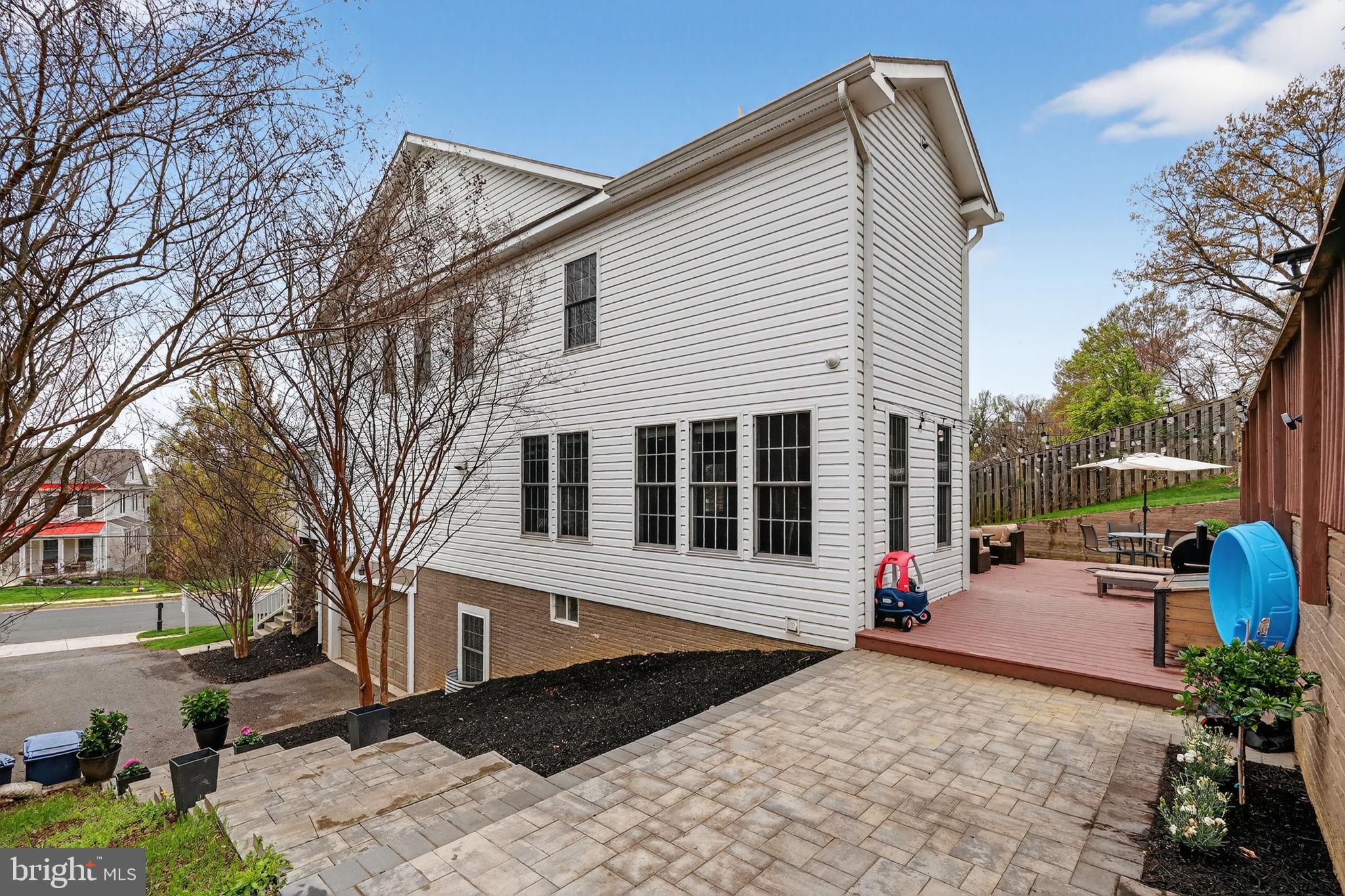 3112 Spring Drive Alexandria, VA 22306 - Photo 51 of 58 a view of a house with a yard