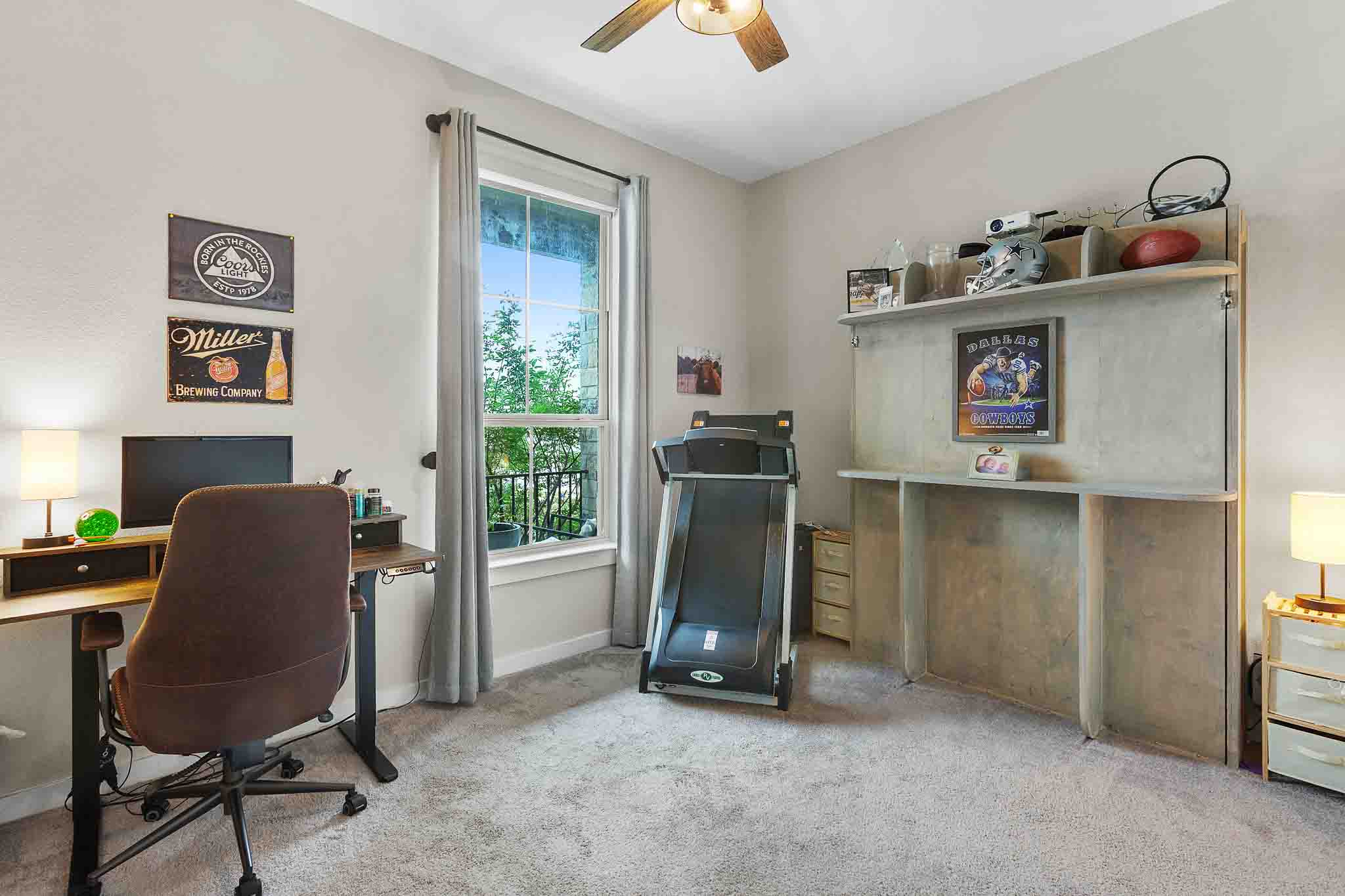 7717 Pace Ravine Drive Lago Vista, TX 78645 - Photo 20 of 39 a workspace with furniture and a window