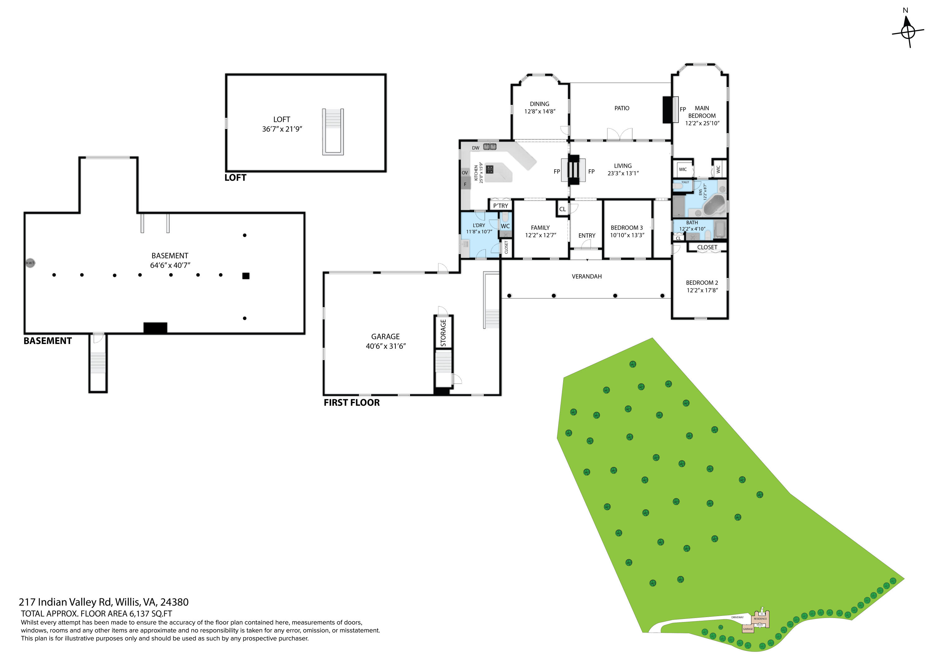 217 Indian Valley Road Willis, VA 24380 - Photo 120 of 120 Schematic Floor Plan