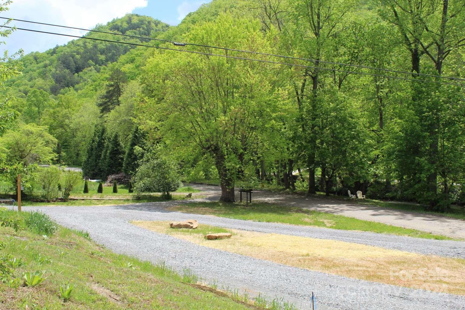 505 Mundy Field Road Canton, NC 28716 - Photo 5 of 22 a view of yard with swimming pool and trees