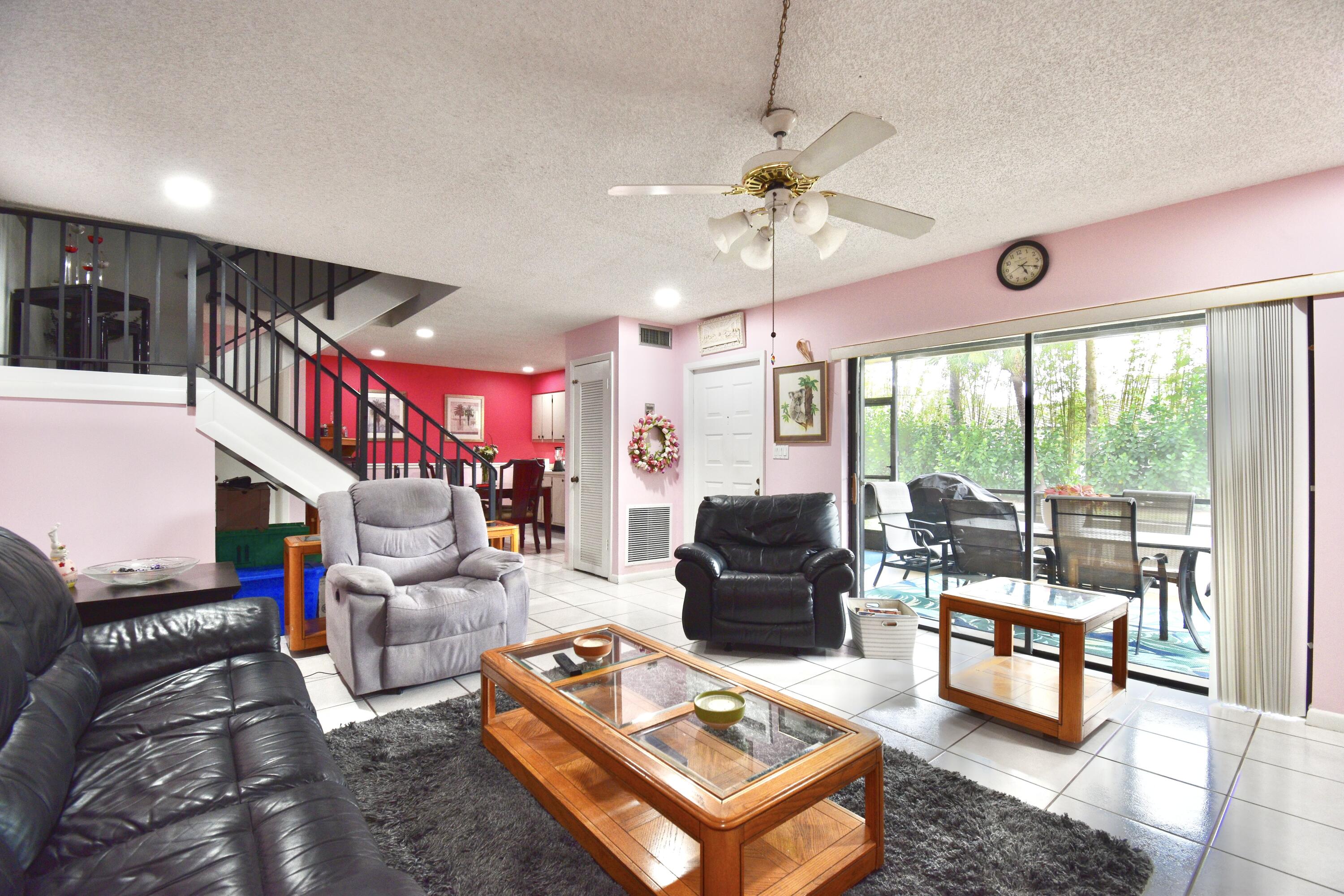 9400 Southwest 61st Way, Unit C Boca Raton, FL 33428 - Photo 8 of 26 Living Room