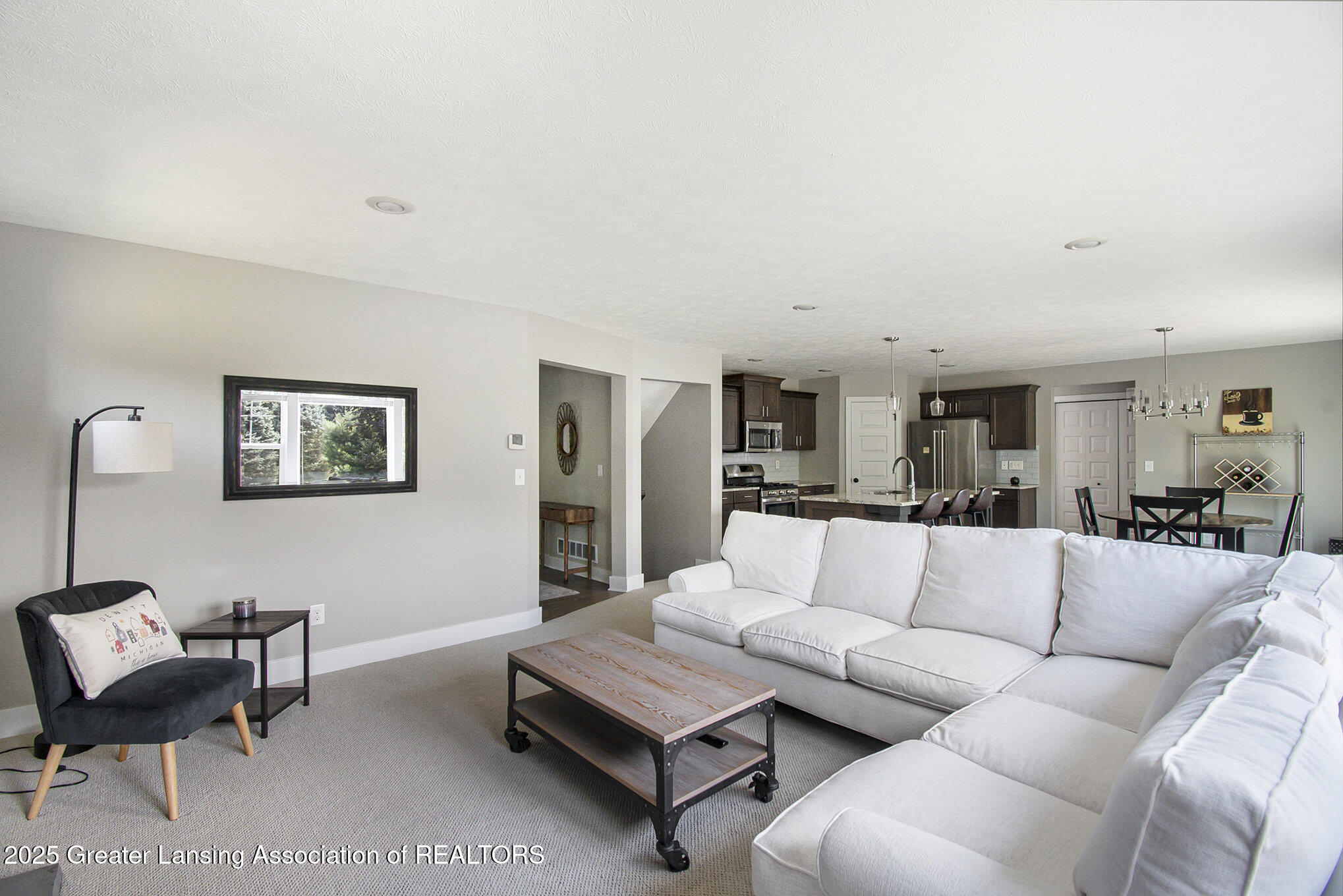 1587 Wellman Road Dewitt, MI 48820 - Photo 22 of 42 1587 Wellman. Living Room Open Floor