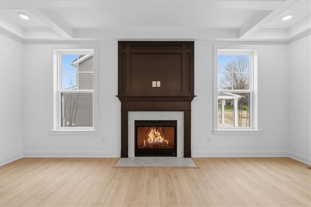 291 McMurray Road Pittsburgh, PA 15241 - Photo 8 of 31 a living room with a fireplace and window