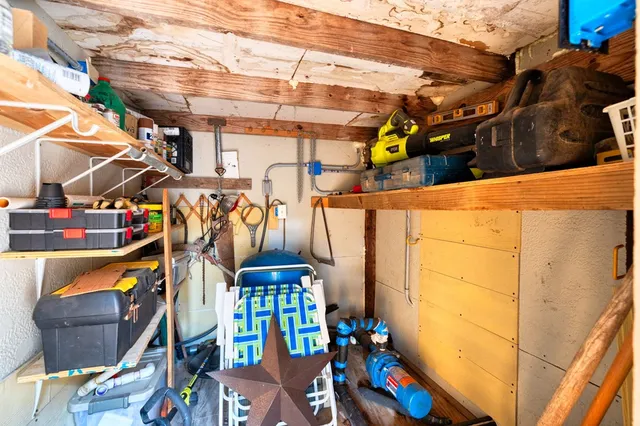 a view of outdoor space with seating area