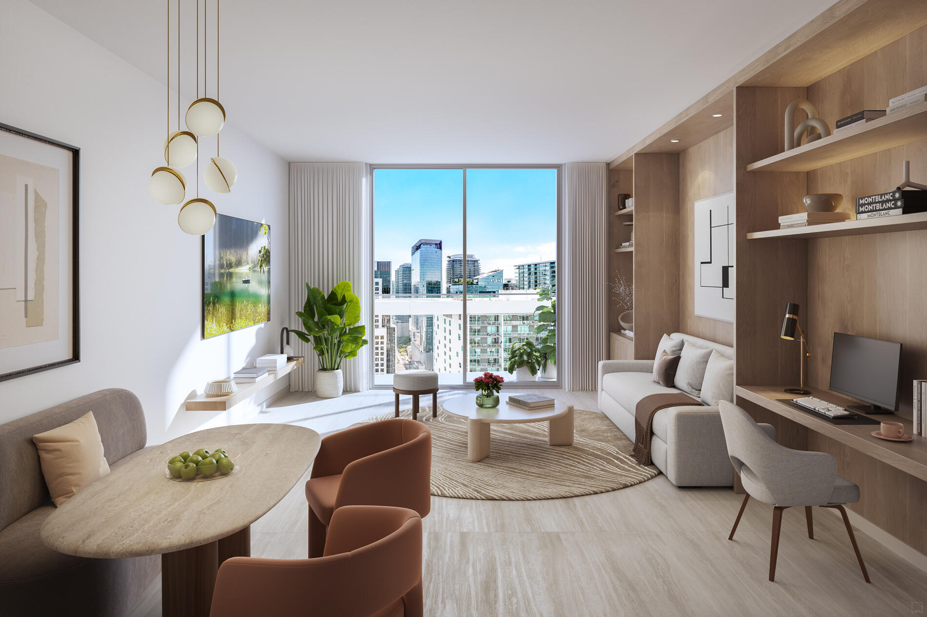 77 Southeast 5th Street, Unit 2210 Miami, FL 33131 - Photo 18 of 32 Studio-Daytime (1)
