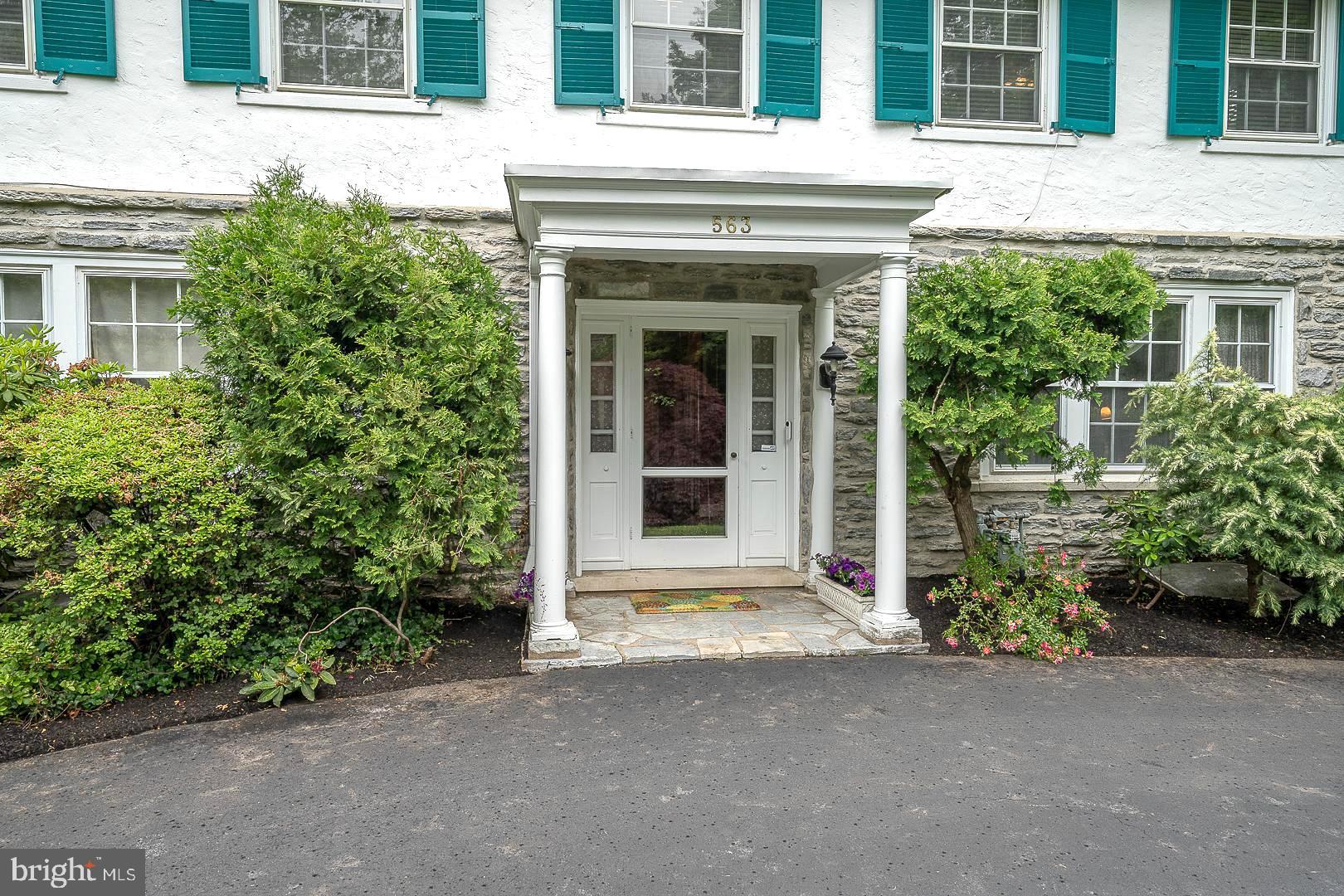 563 Heath Road Merion Station, PA 19066 - Photo 5 of 78 Covered front portico