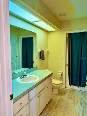 a view of a room with empty racks