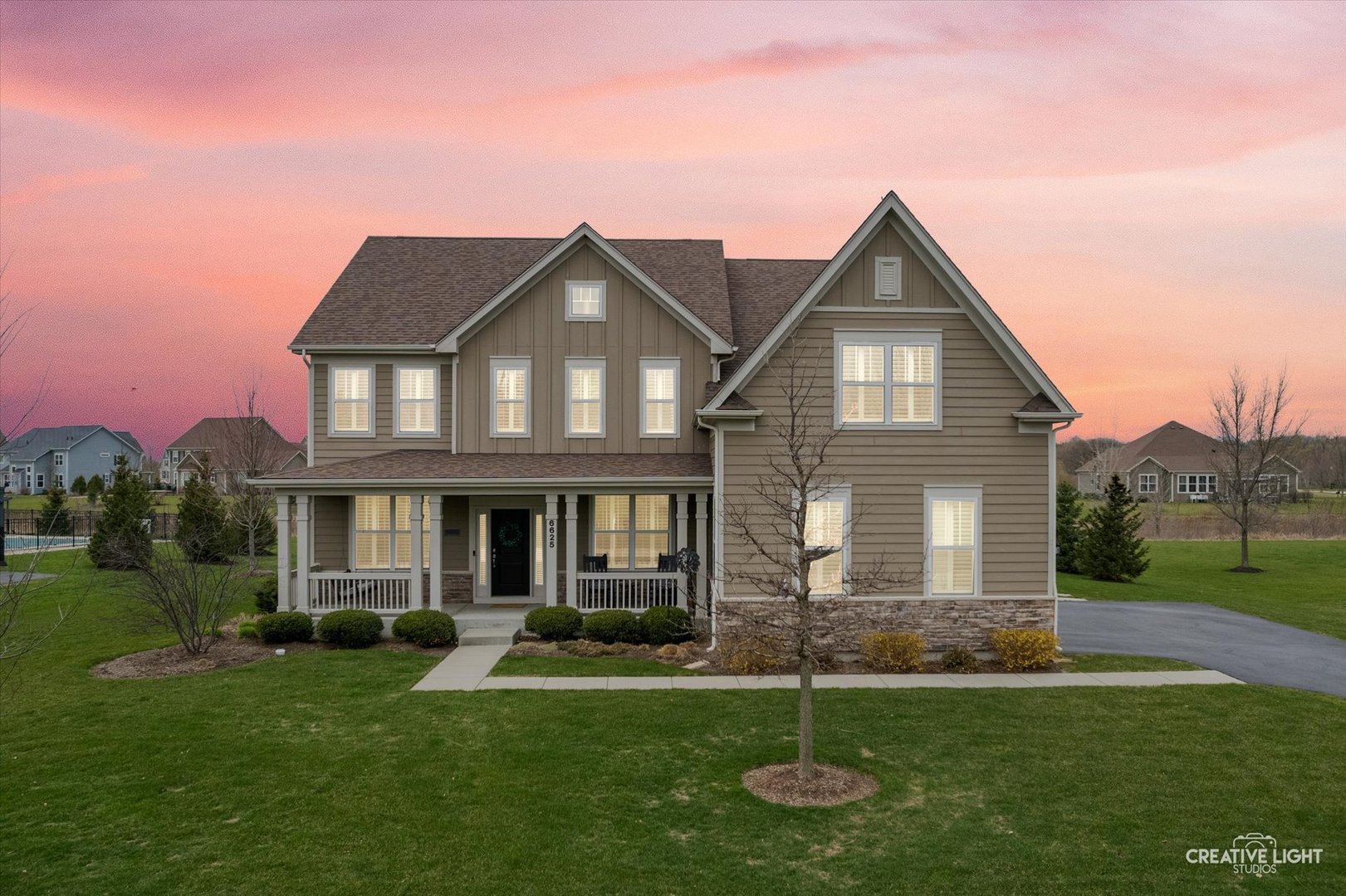 6625 Savanna Lane Lakewood, IL 60014 - Photo 1 of 33 a front view of a house with a yard