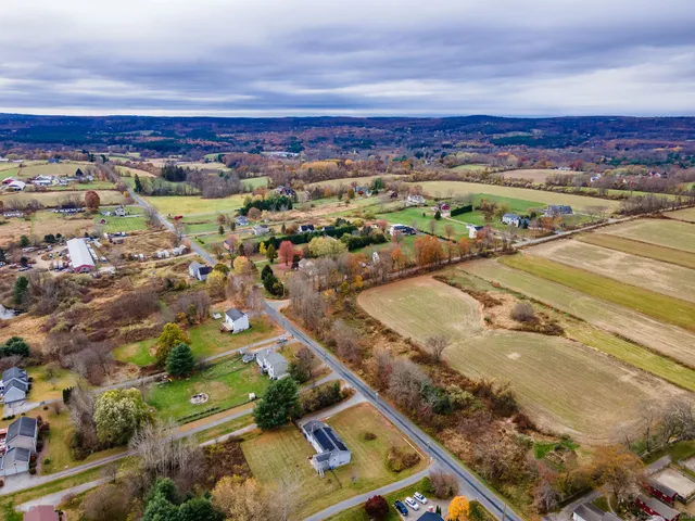 a view of a city with an ocean