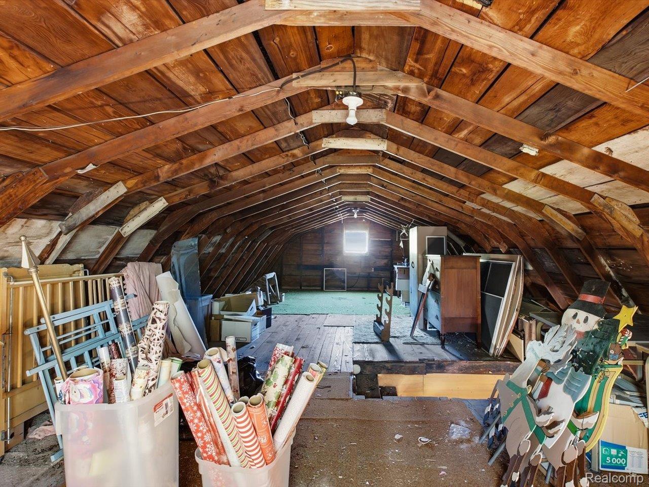 4369 Atkins Road Port Huron, MI 48060 - Photo 34 of 41 Storage space above garage