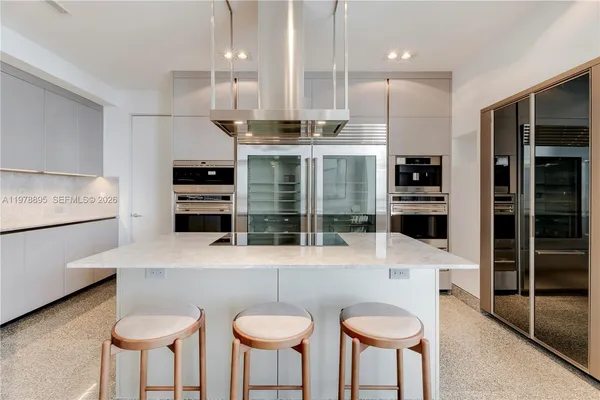 a view of room with stairs