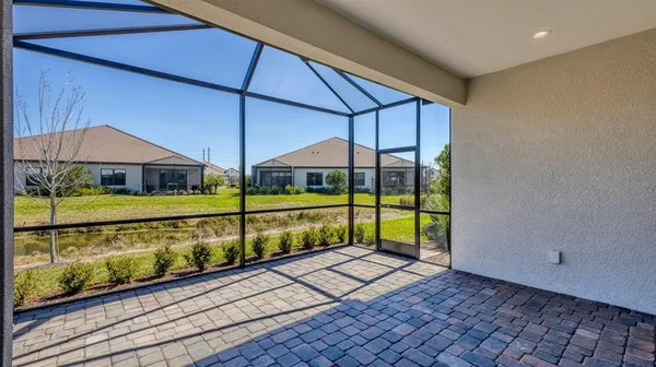 a view of a back yard of the house