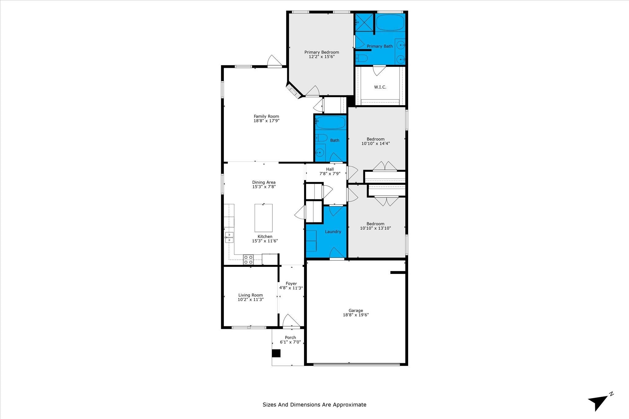 10677 Orkney Way Daphne, AL 36527 - Photo 22 of 22 Floor Plan