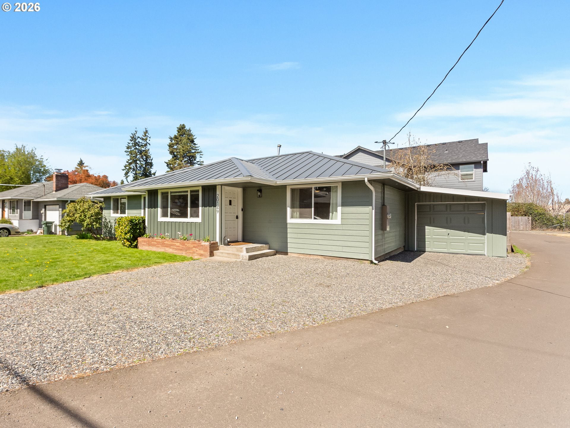 20149 Northeast Oregon Street Fairview, OR 97024 - Photo 3 of 37 a front view of house with yard