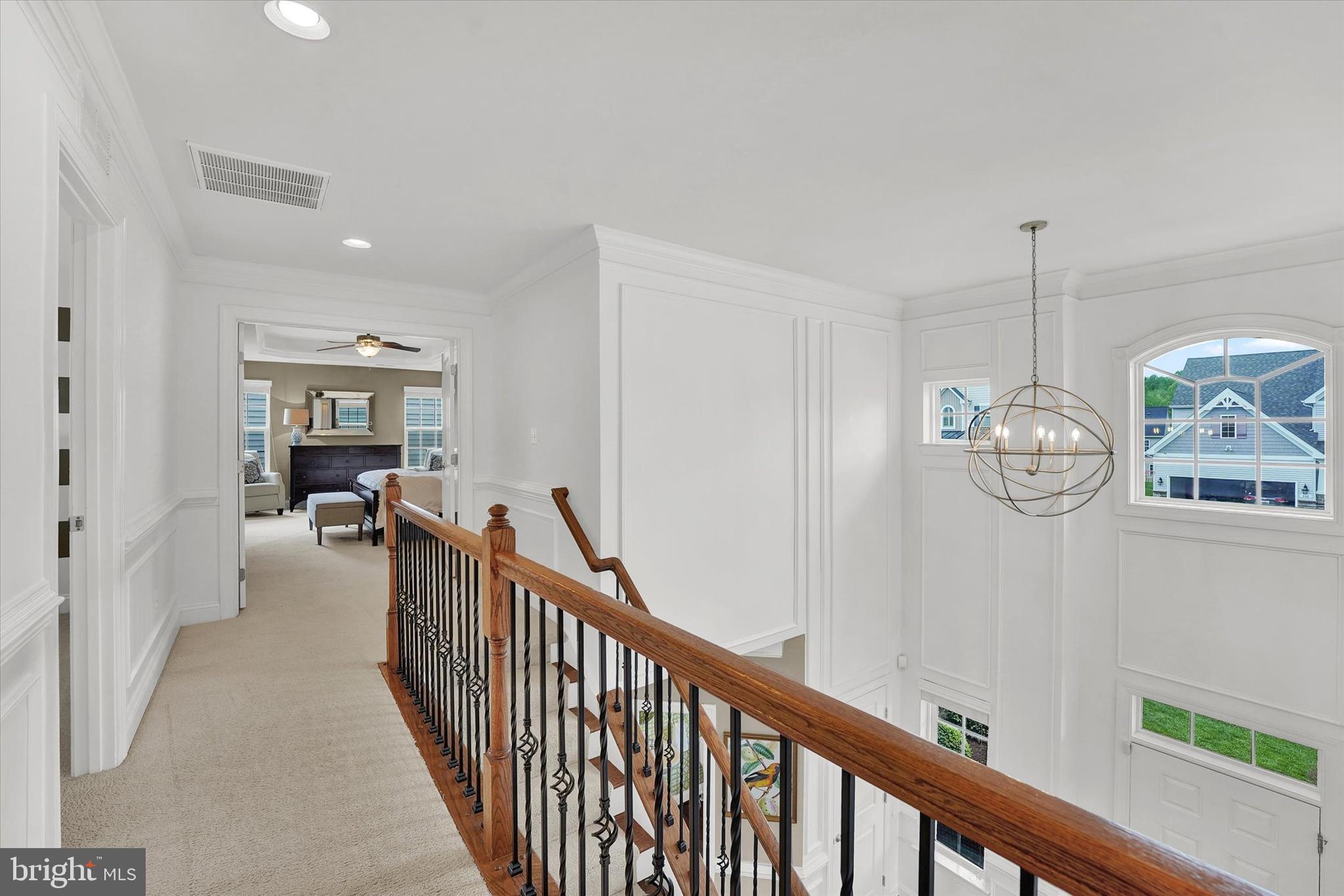 263 Henderson Road Bel Air, MD 21014 - Photo 18 of 40 Upper Level Hall view of Foyer
