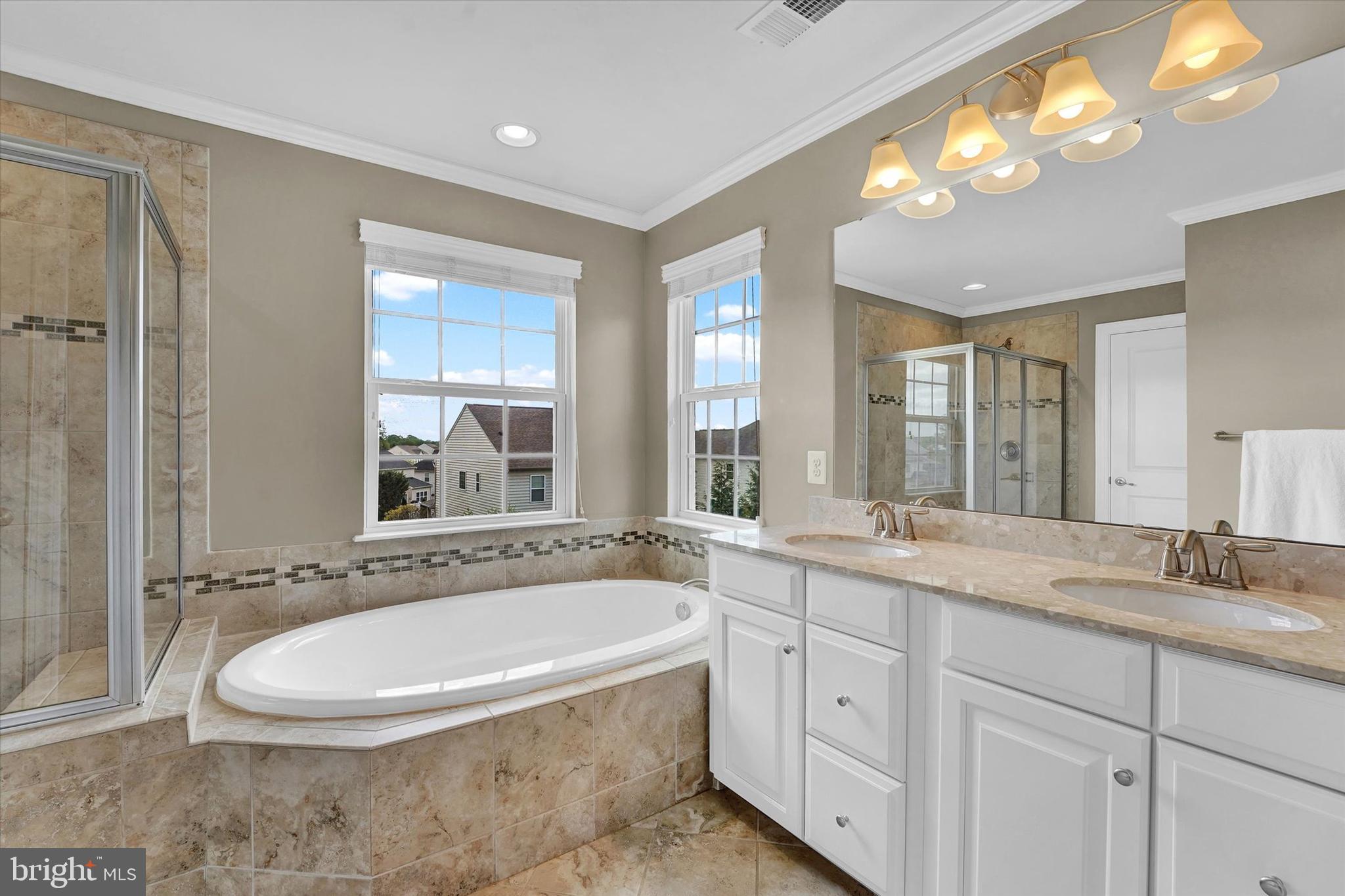 263 Henderson Road Bel Air, MD 21014 - Photo 25 of 40 Primary Bath w/soaking tub