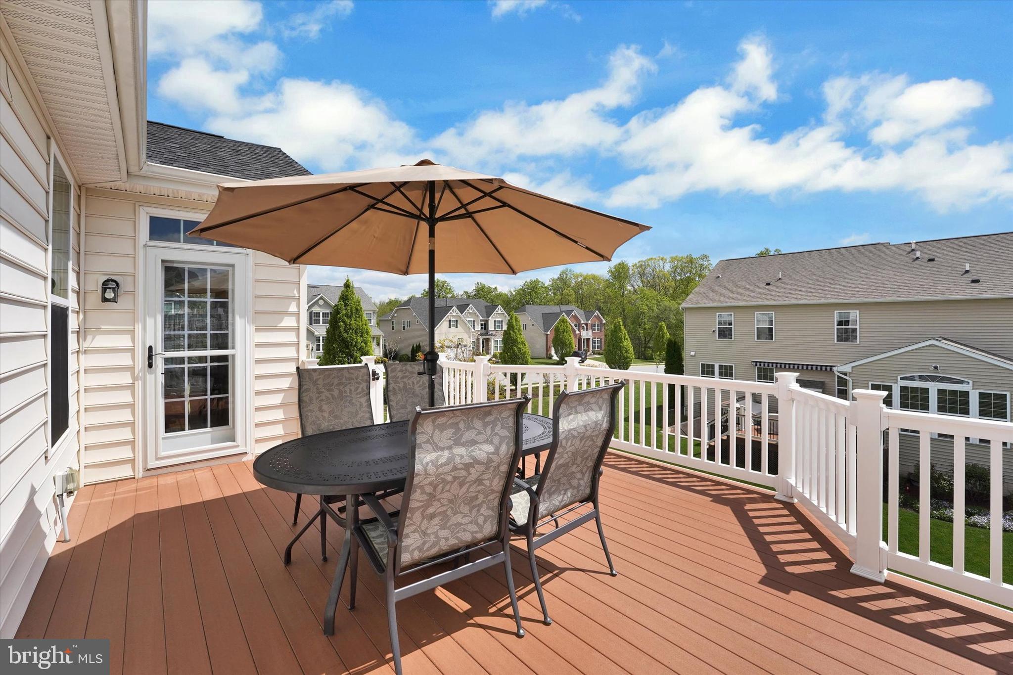 263 Henderson Road Bel Air, MD 21014 - Photo 36 of 40 Beautiful Rear Deck