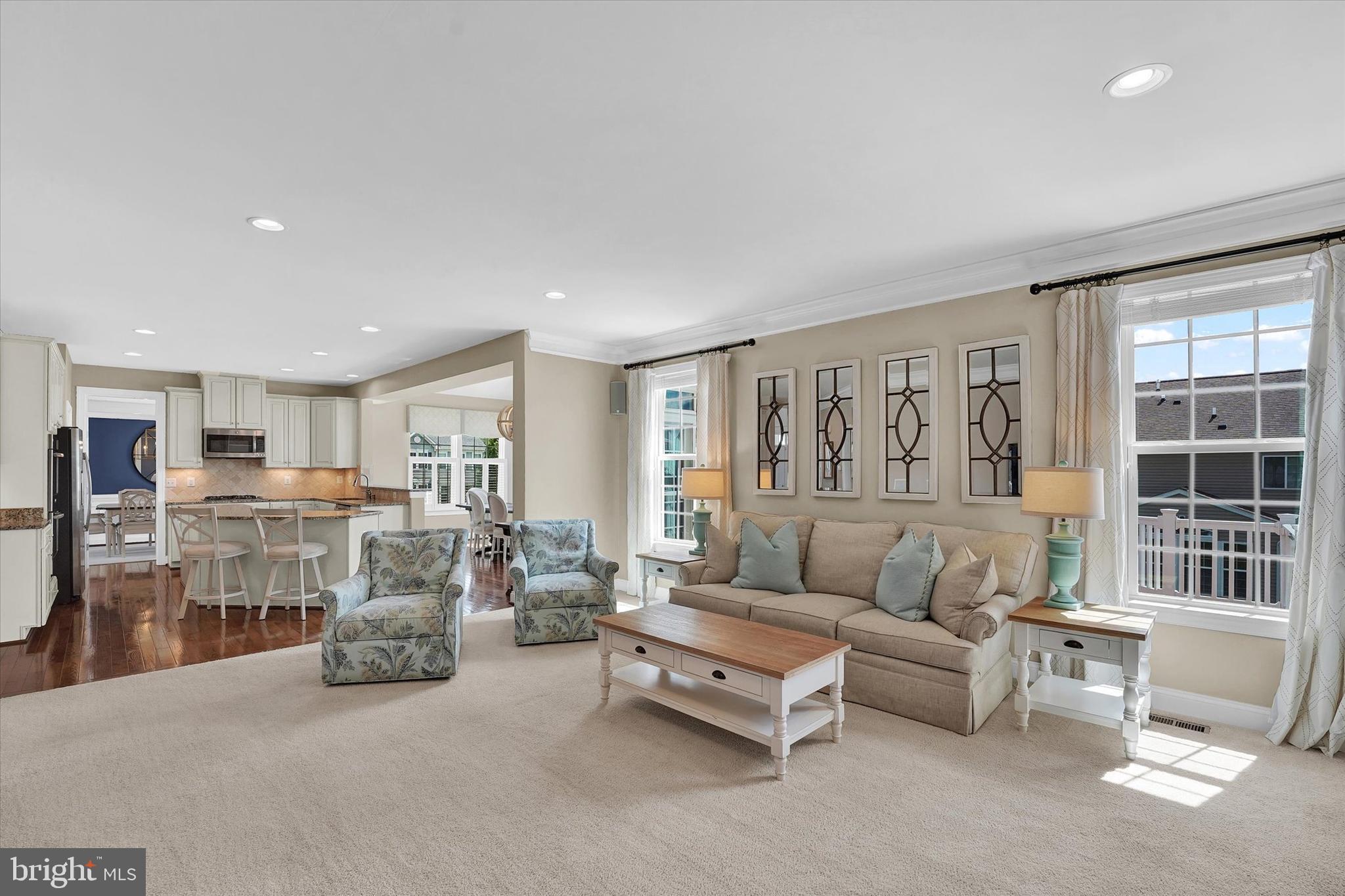 263 Henderson Road Bel Air, MD 21014 - Photo 6 of 40 Family Room view to Kitchen
